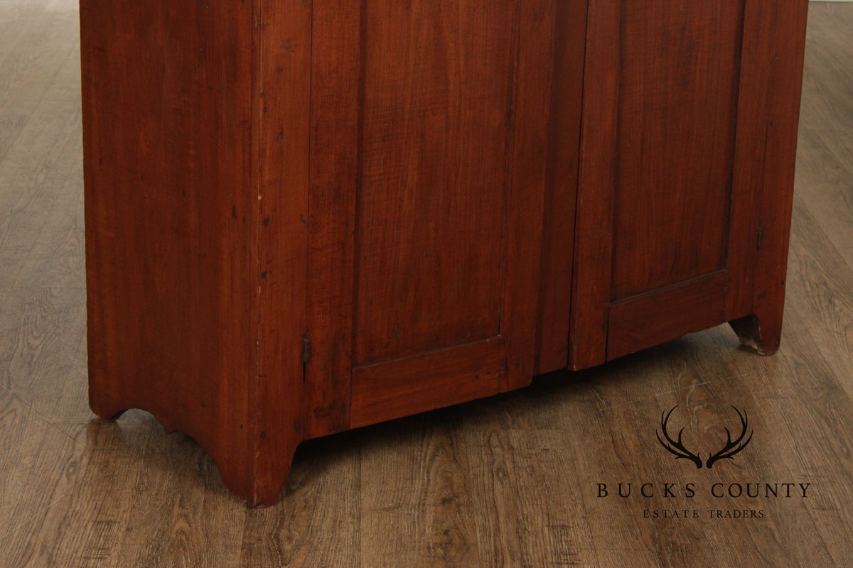 Antique American Farmhouse Style Jelly Cupboard