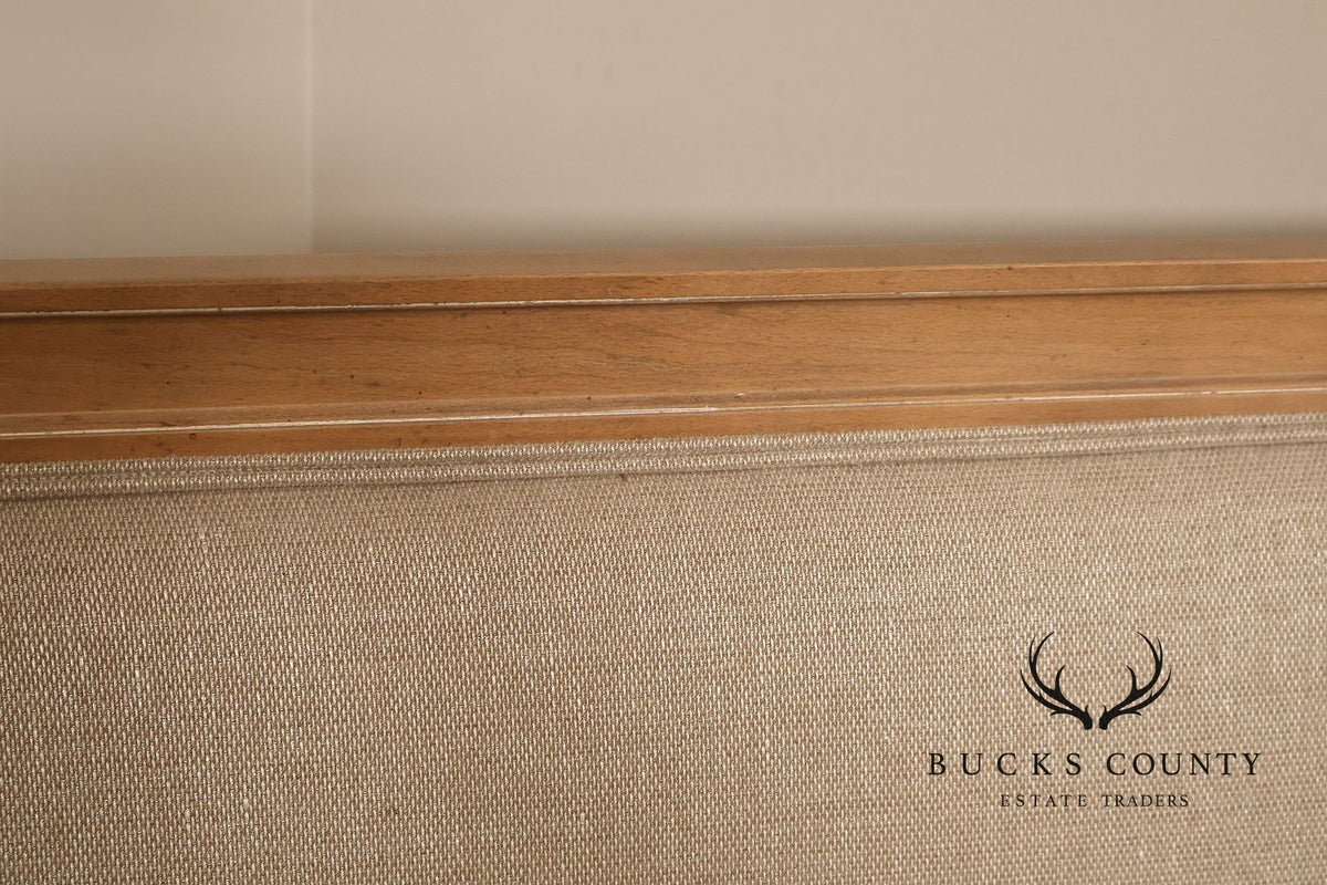 Ethan Allen King 'Allesandra' Upholstered Bed Frame