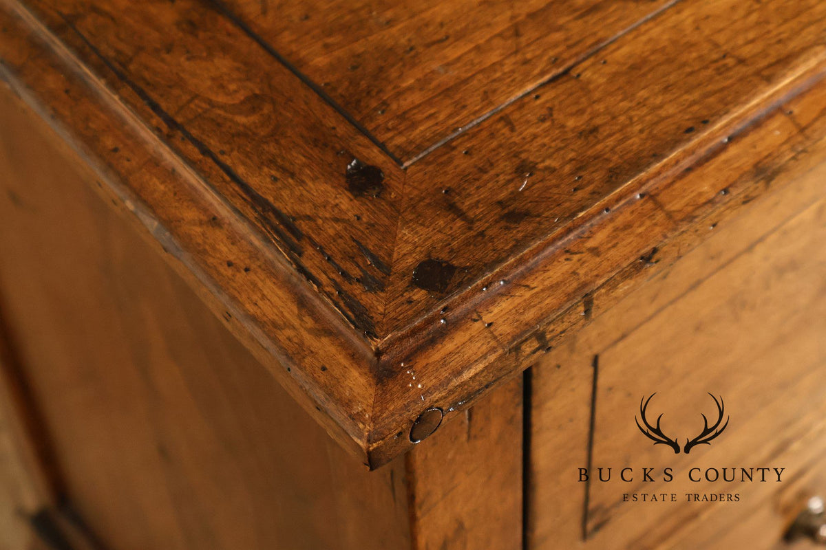Guy Chaddock Melrose Collection Rustic Three Drawer Nightstand