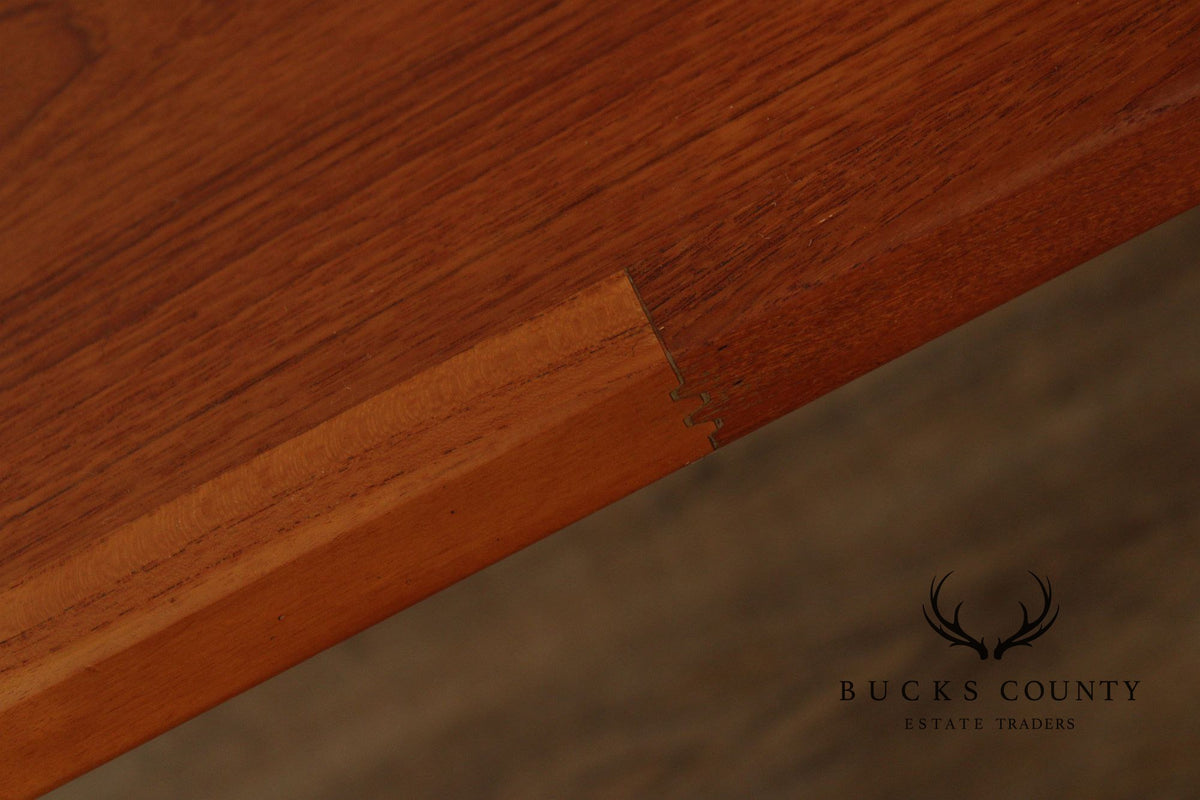 Danish Modern Style Teak Expandable Dining Table