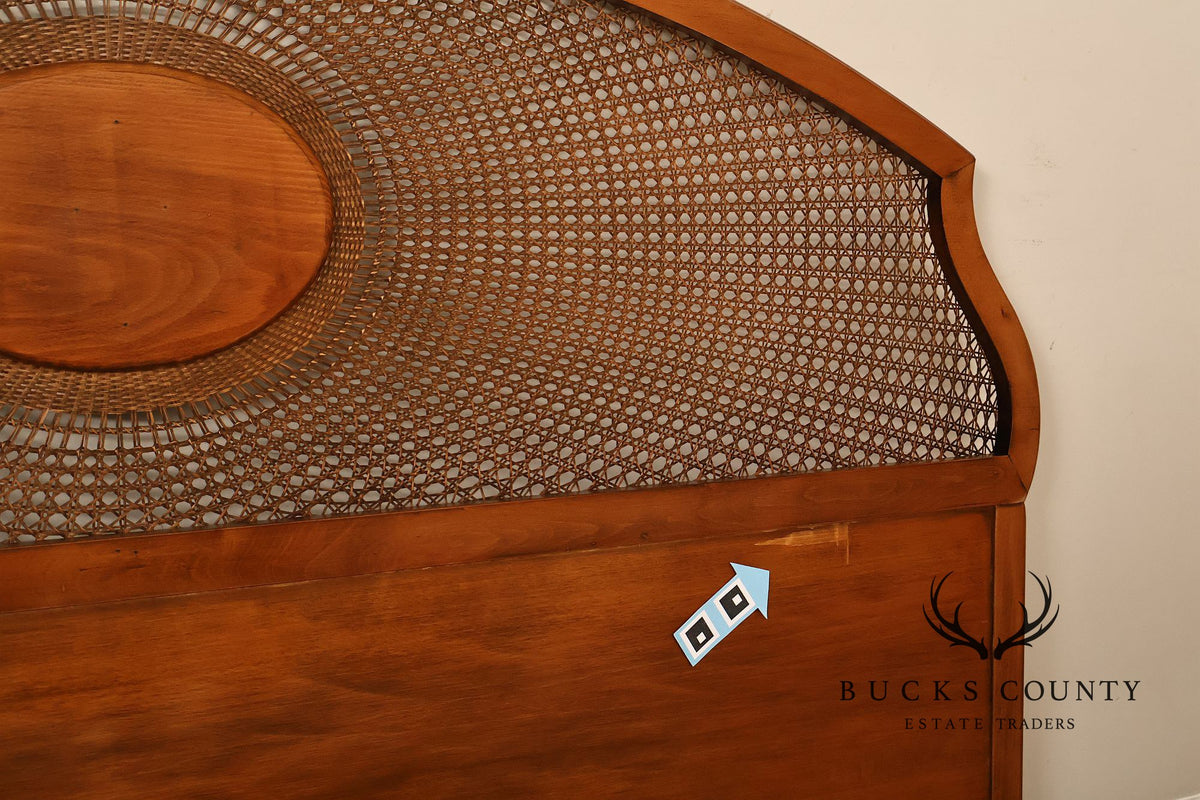 Medea 'Raggio Di Sole' Caned Queen Headboard