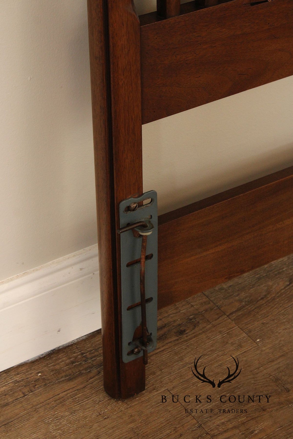 Heritage Mid Century Modern Walnut King Headboard