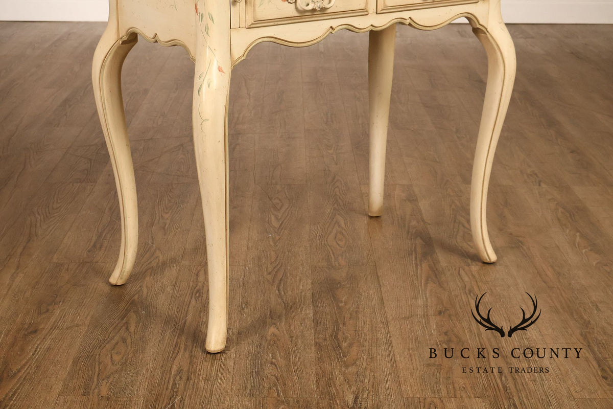 Ethan Allen Country French Painted Secretary Desk