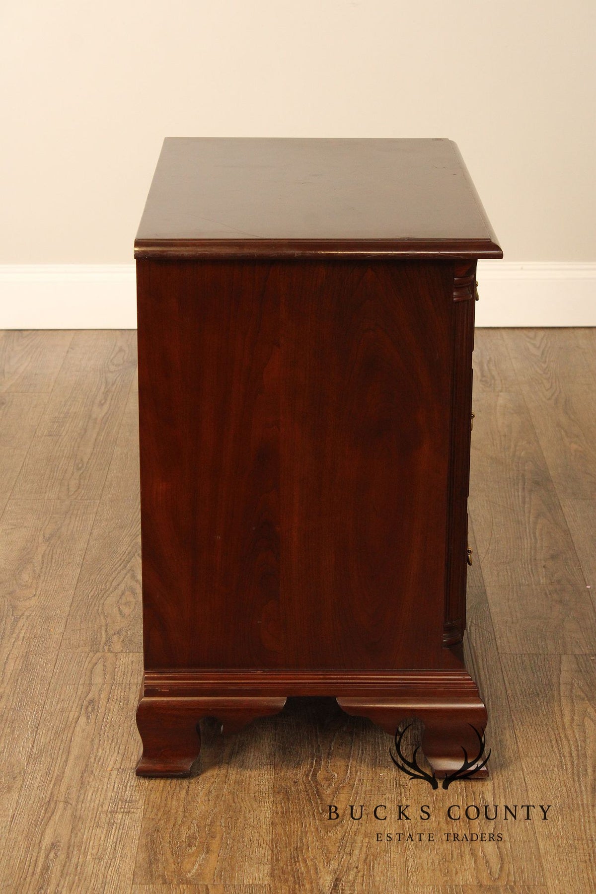Stickley Chippendale Style Mahogany Nightstand