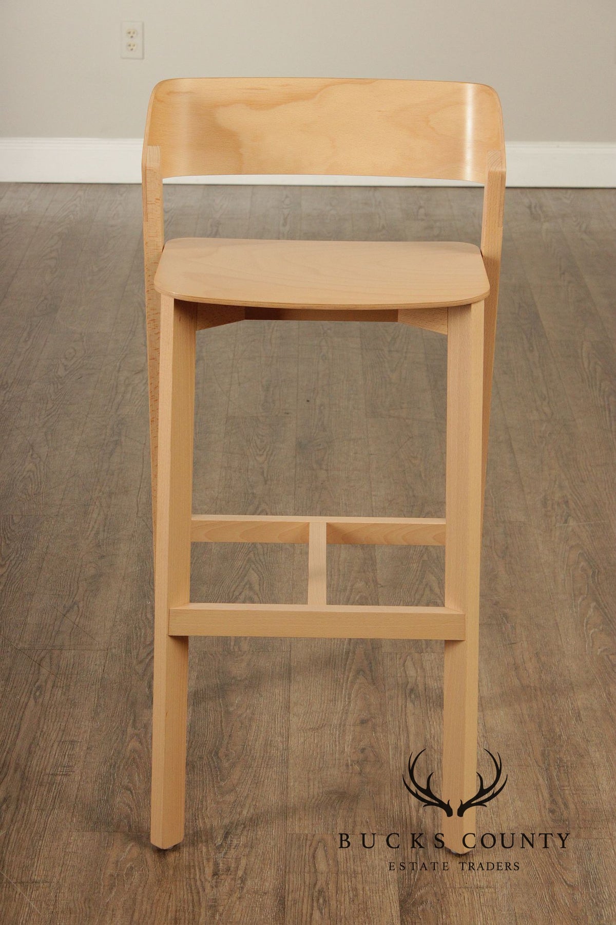 QUALITY BENTWOOD SET OF SIX MERANO BARSTOOLS BY TON