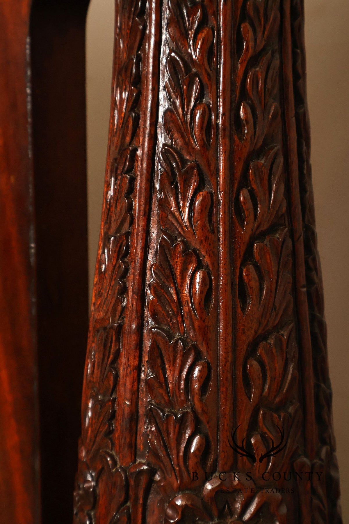 Oscar De La Renta For Century Furniture Mahogany King Size Poster Bed
