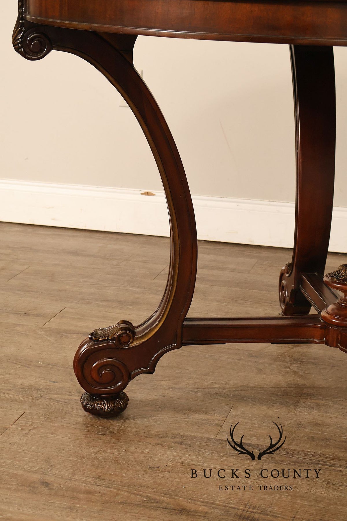 Drexel Heritage 48 Inch Round Starburst Center Table