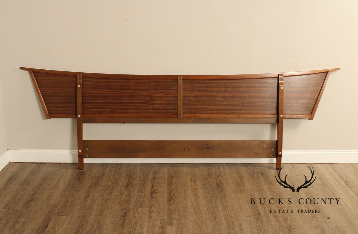 George Nakashima For Widdicomb 'Origins' King Size Walnut Headboard