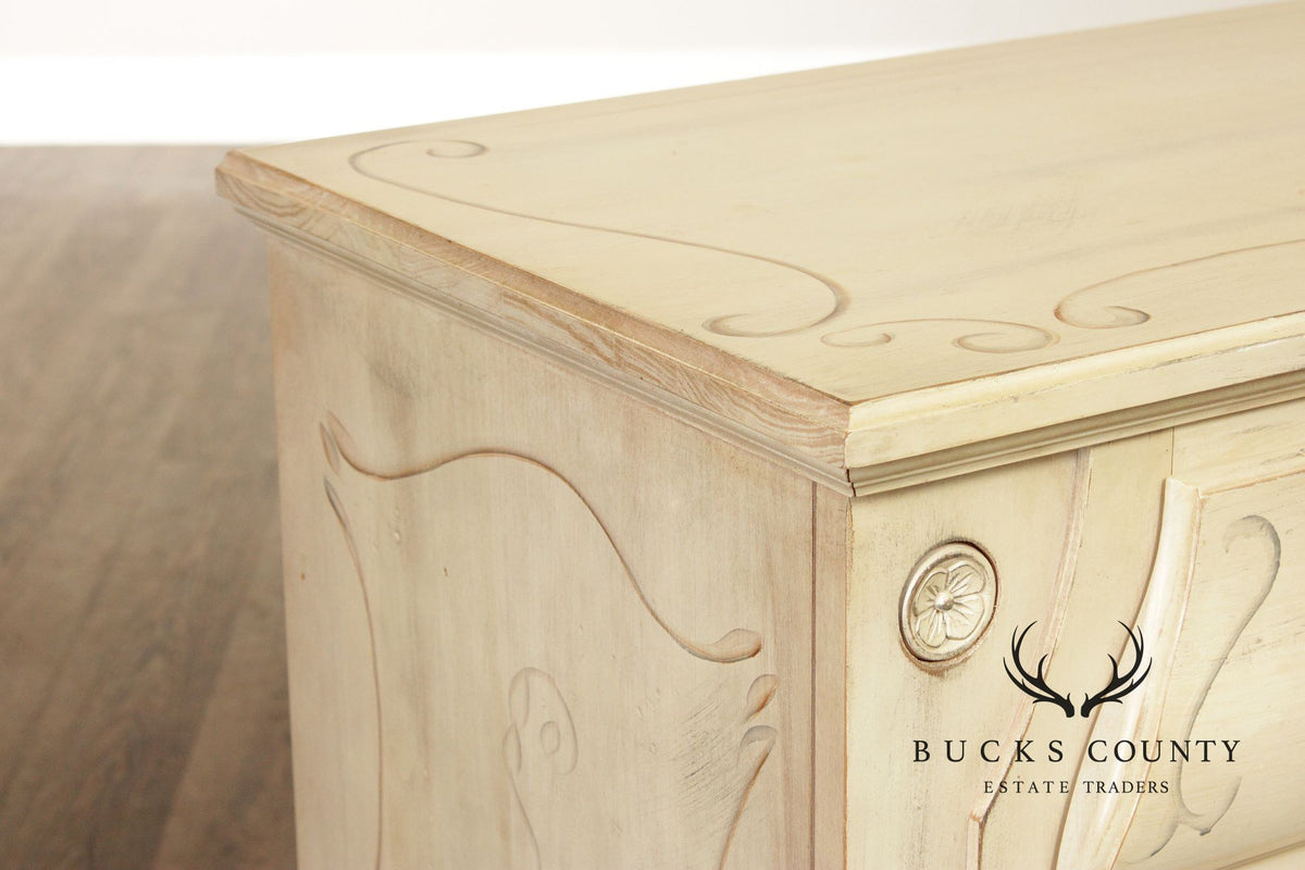 Ethan Allen 'Legacy' Paint Decorated Chest of Drawers