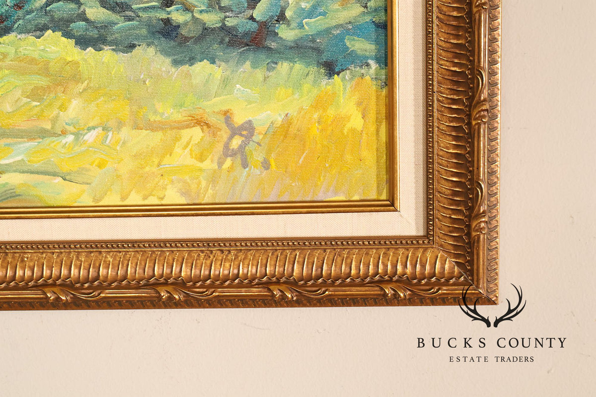 Suren Nersisyan Landscape Painting, 'Karmravor'