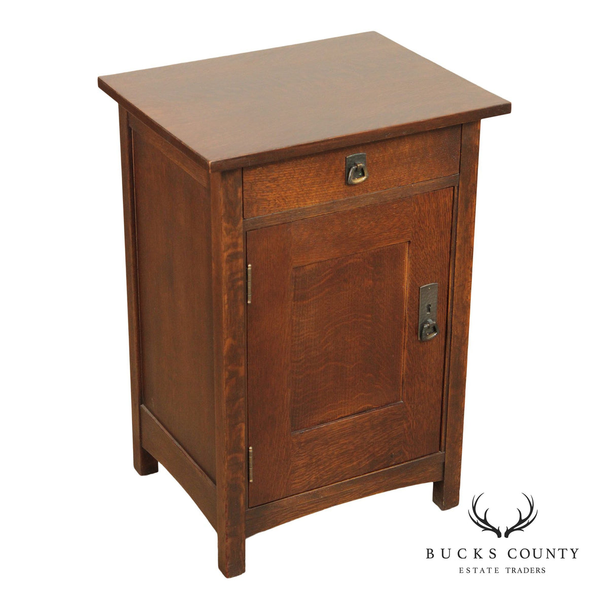 Stickley Mission Collection Oak Cabinet Nightstand