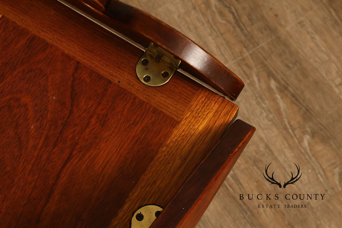 Chippendale Style Mahogany Butler's Tray Table