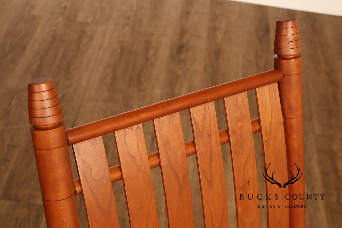 Douglas Starry Hand Crafted Shaker Style Cherry Rocker