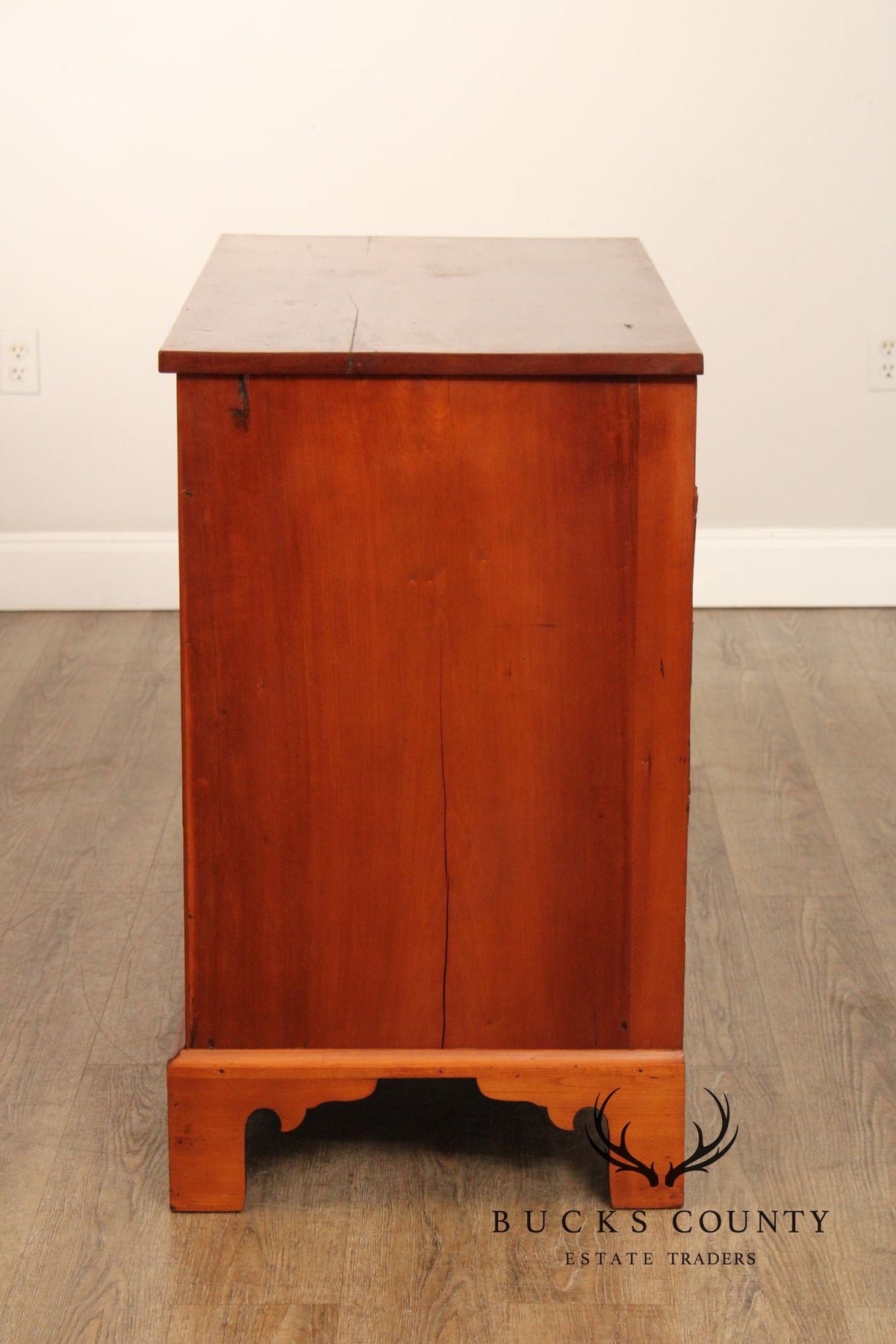 Antique American Chippendale Period Maple Chest of Drawers