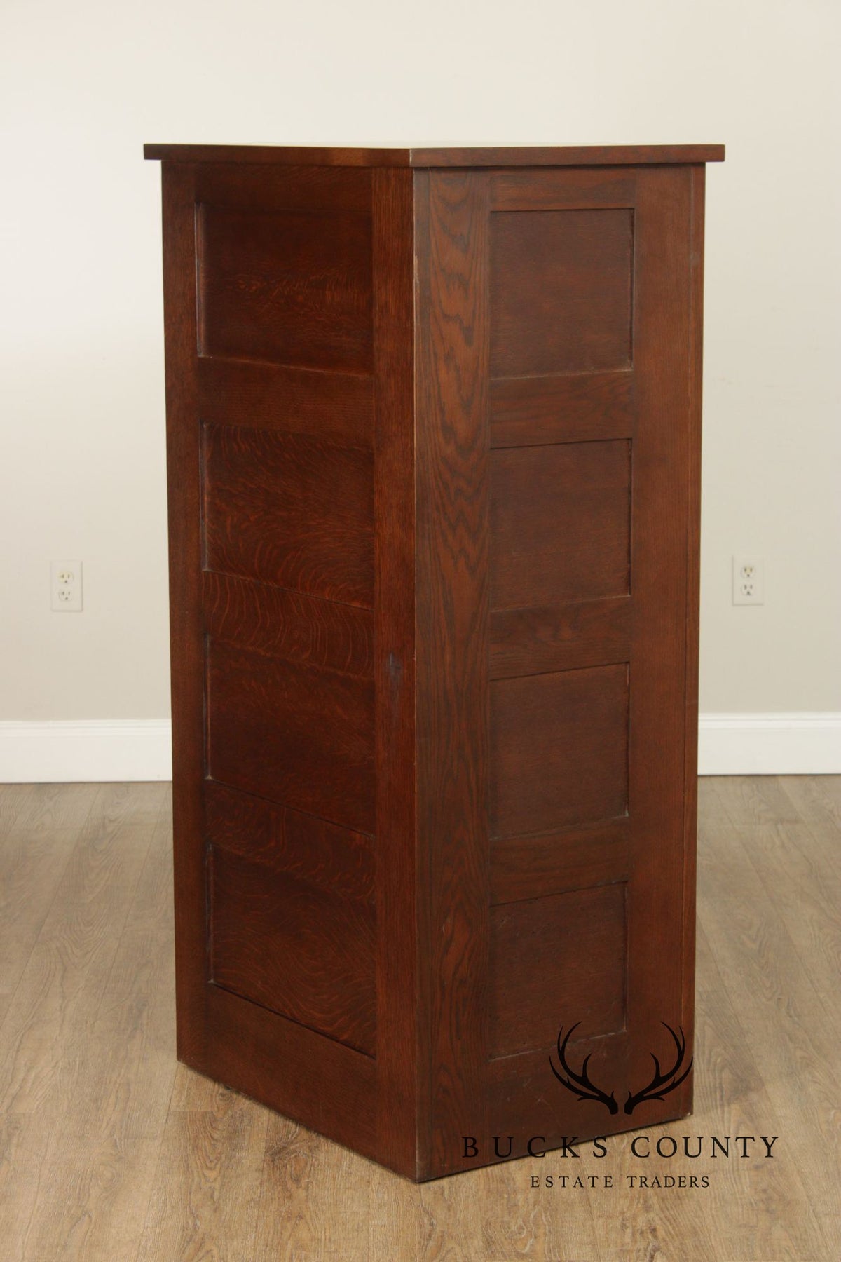 Stickley Mission Collection Oak Four Drawer File Cabinet