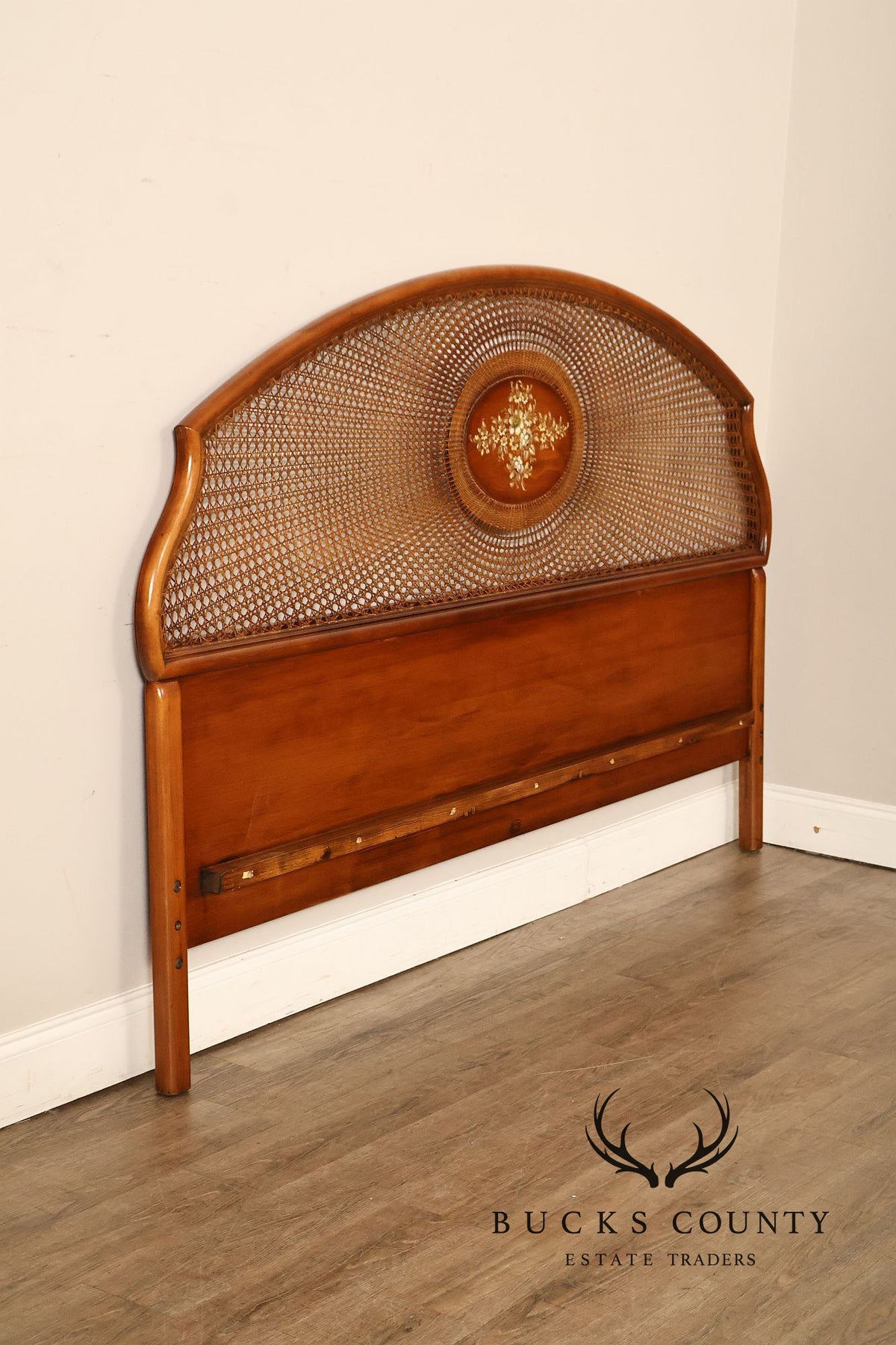Medea 'Raggio Di Sole' Caned Queen Headboard