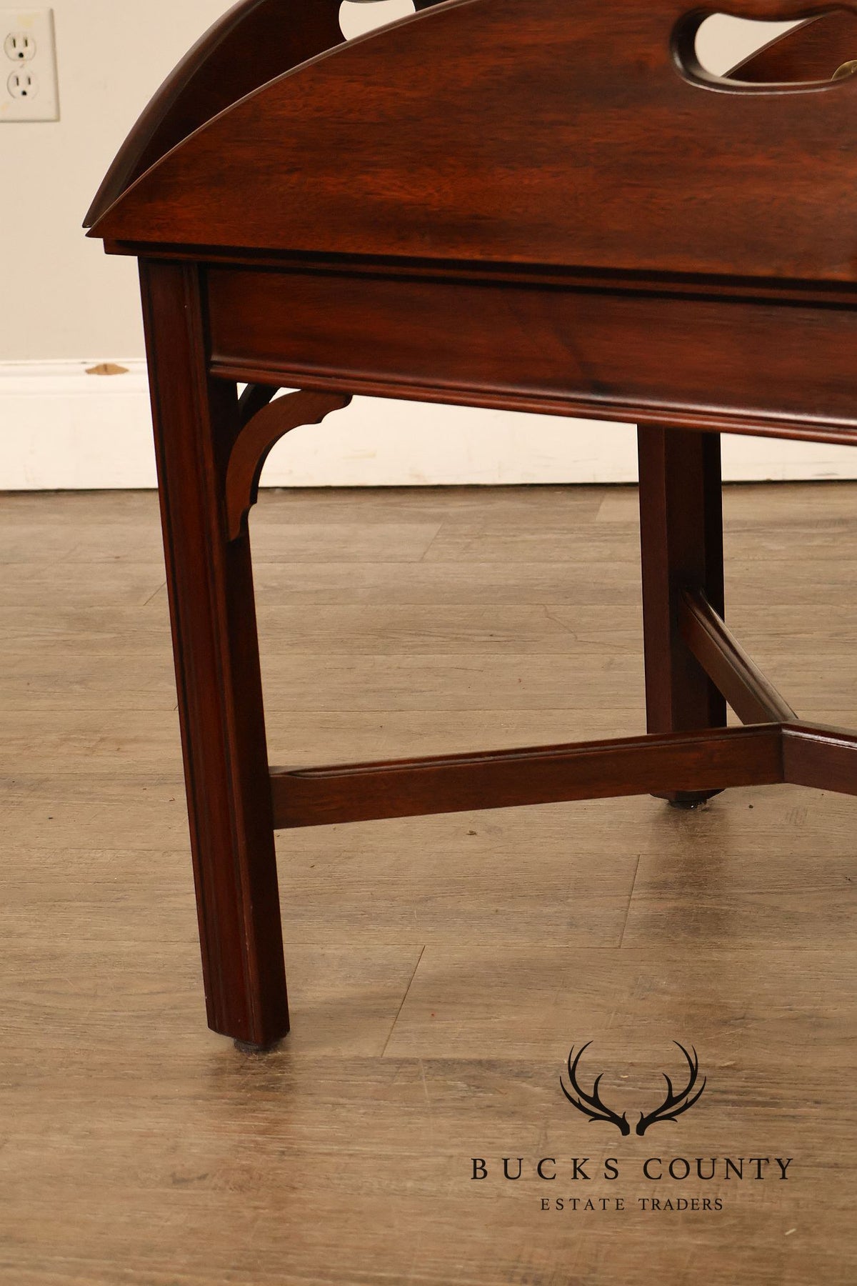 Henkel Harris Mahogany Butler’s Tray Coffee Table