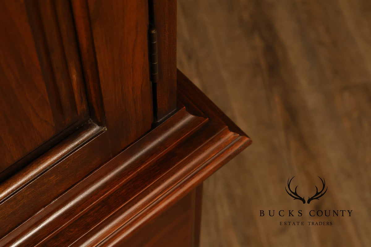 Harden Chippendale Style Cherry Armoire