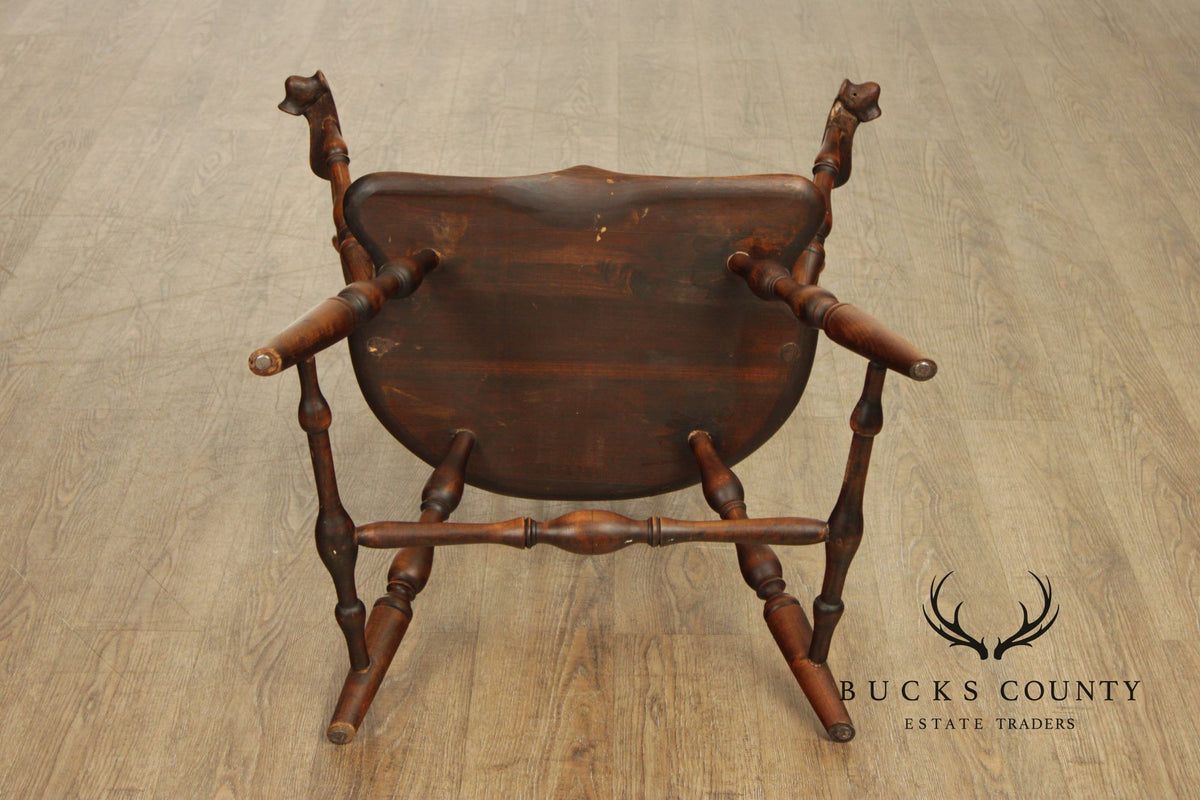 John M. Bair Custom Quality Vintage Comb Back Windsor Armchair