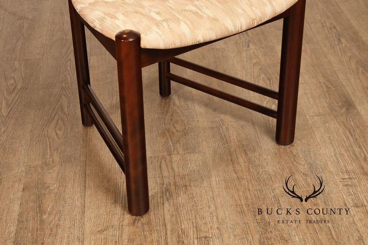 Boltinge Stolefabrik A/S Danish Modern Set Of Six Upholstered Dining Chairs