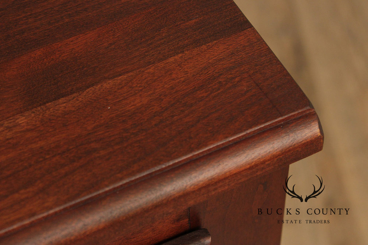 Woxall Woodcraft Custom Solid Cherry One Door Cabinet