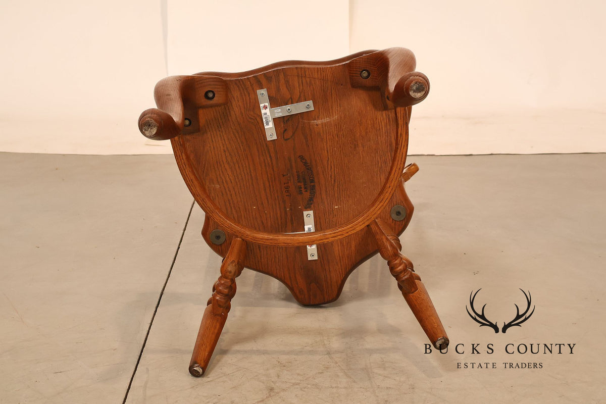 Richardson Brothers Pair Of Welsh Style Oak Side Chairs