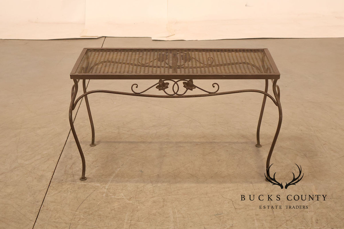 Vintage Salterini Wrought Iron 6 Piece Patio Set