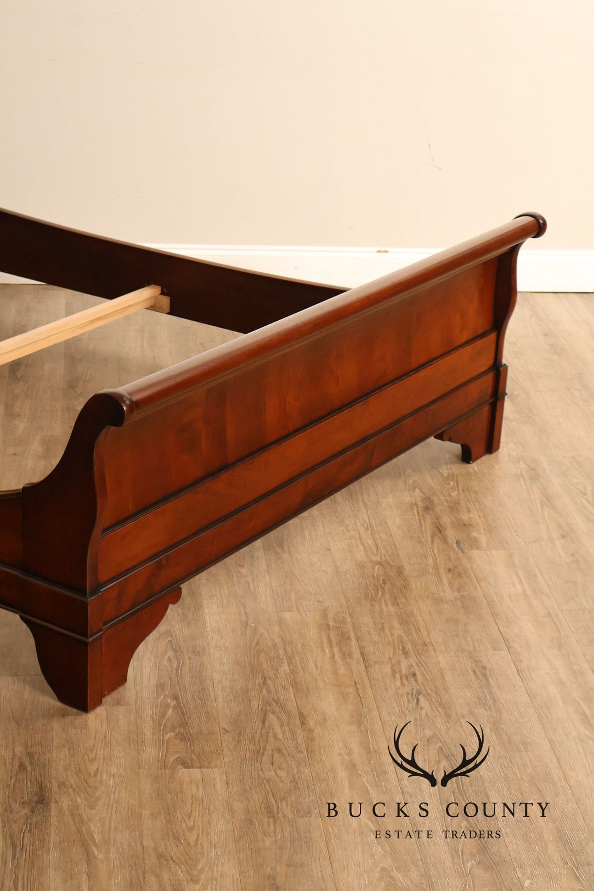 Grange Louis Philippe Style Queen Cherry Sleigh Bed
