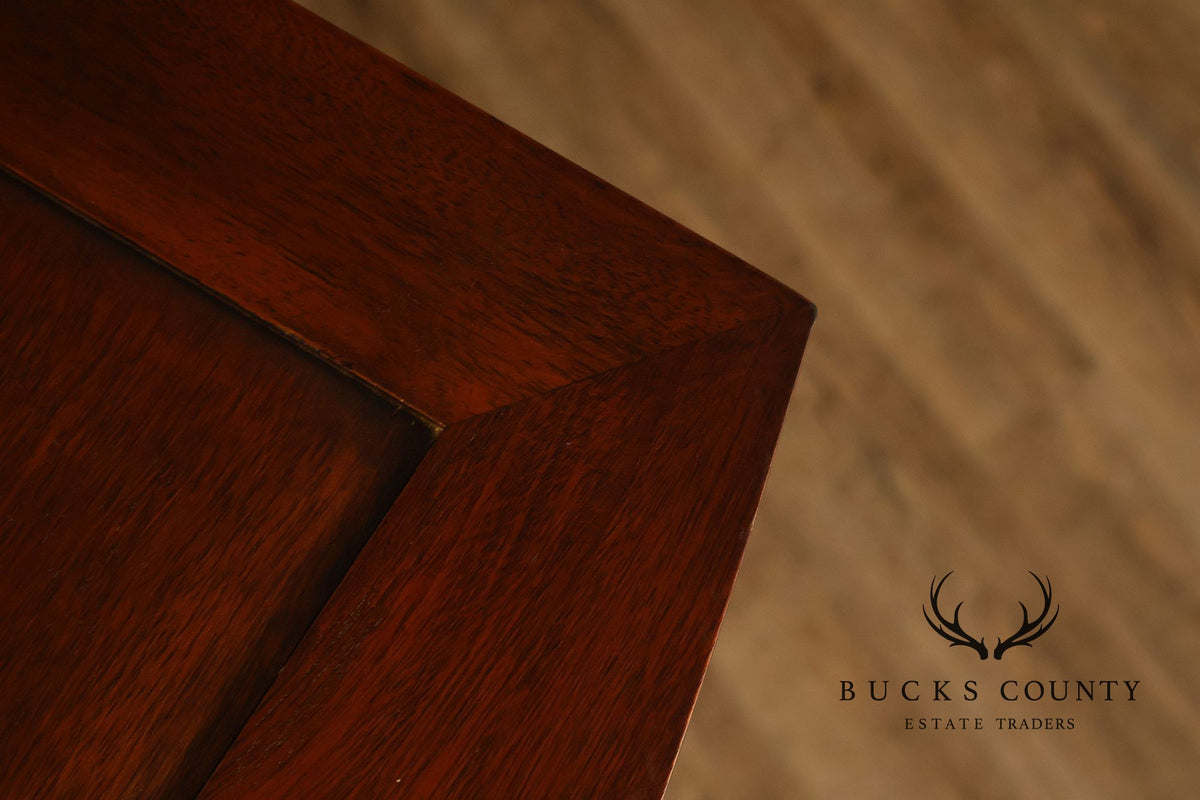 Henkel Harris Mahogany Bowfront Tall Chest