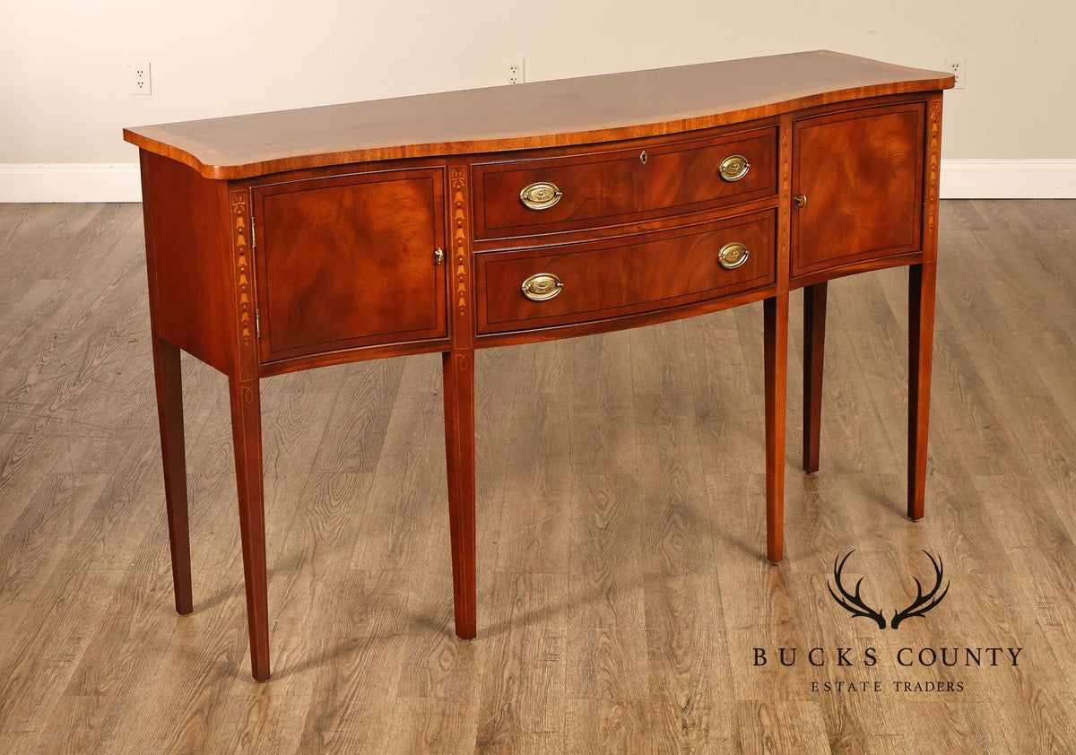Ethan Allen Hepplewhite Style Mahogany Sideboard