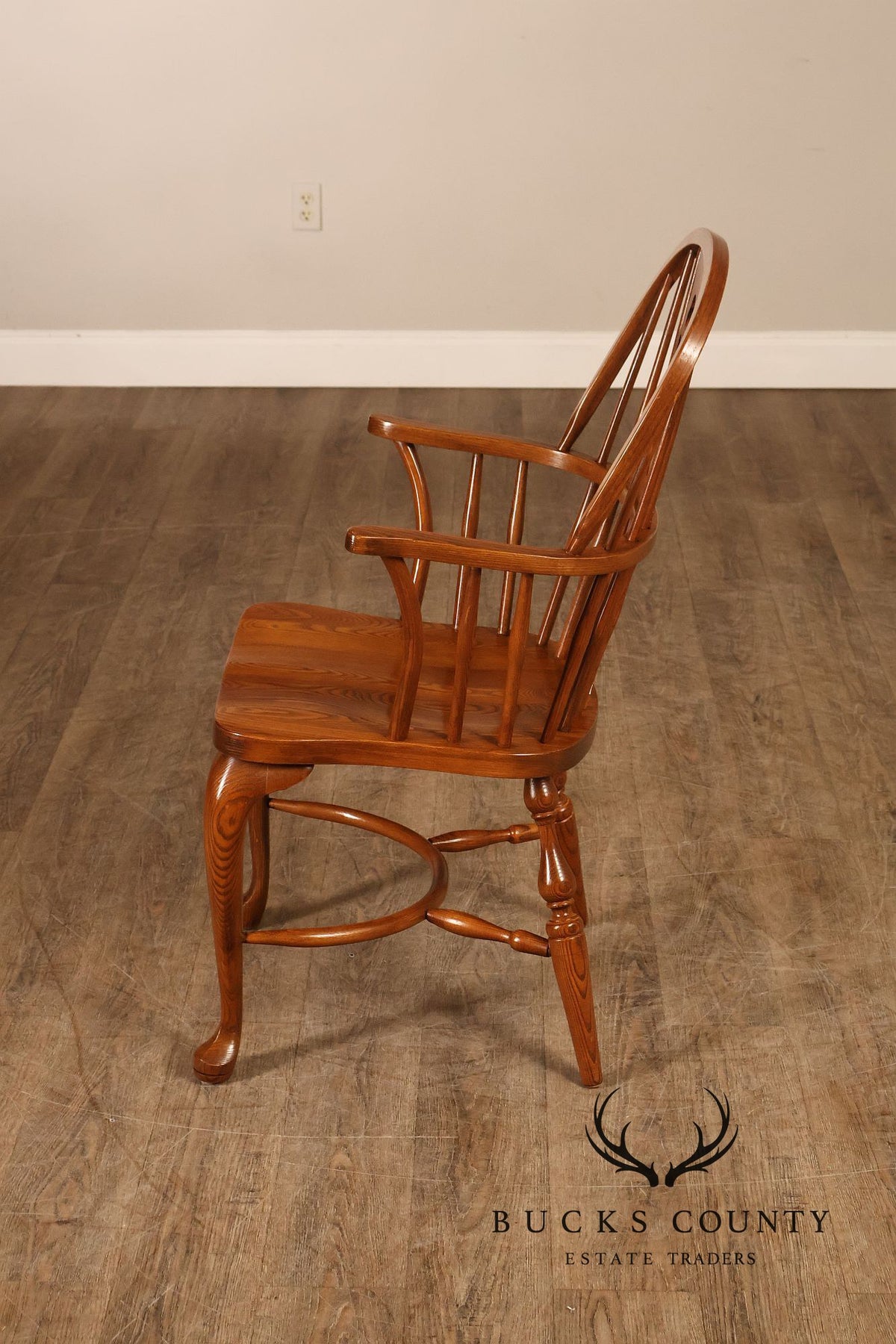 Nichols & Stone Set Of Four Windsor Dining Chairs