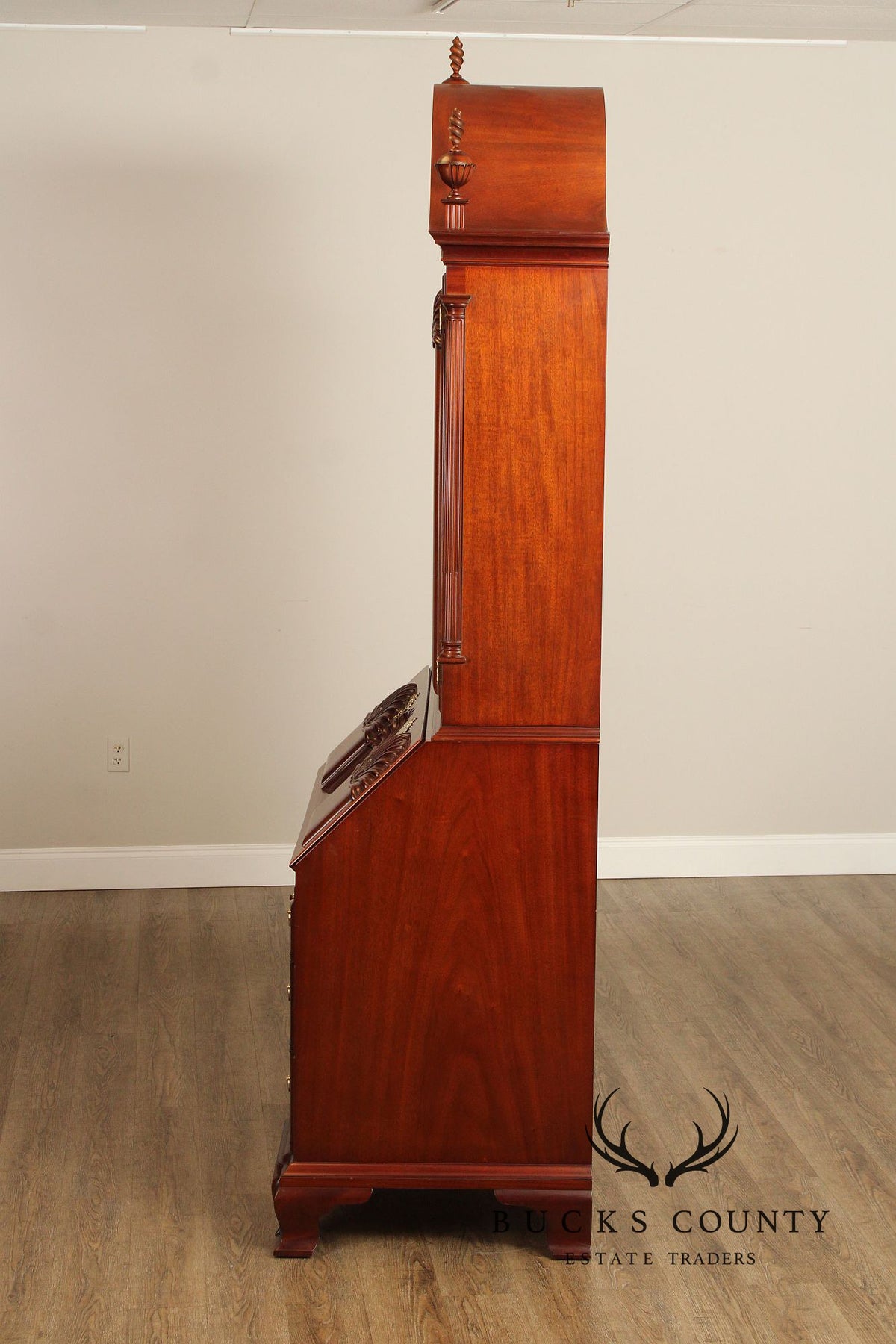 Kindel Winterthur Reproduction Mahogany Secretary Desk