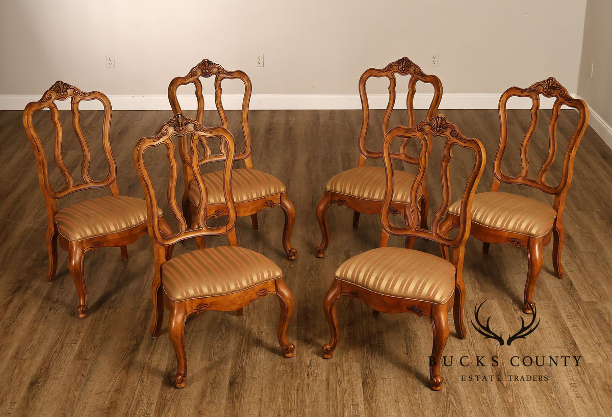 Ethan Allen 'Tuscany' Set of Six Dining Chairs