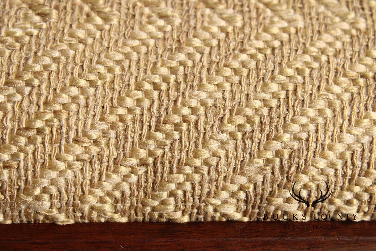Vintage Mahogany Queen Anne Style Footstool