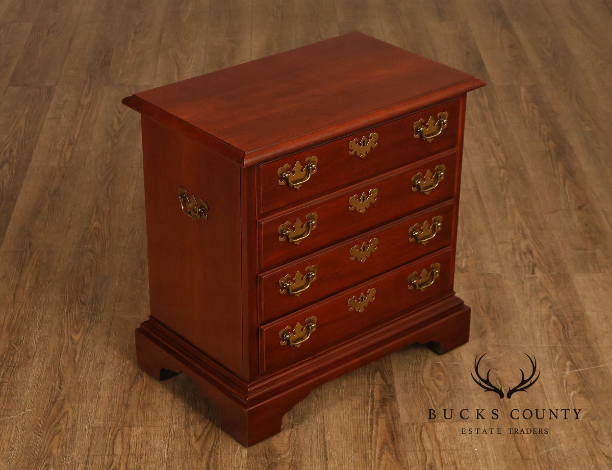 American Drew Traditional Cherry Four Drawer Bachelor's Chest