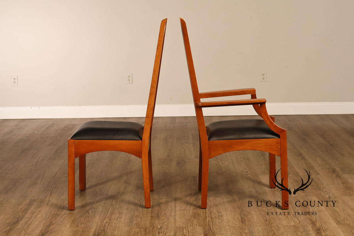 Stickley 21st Century Collection Set of Six Cherry Dining Chairs