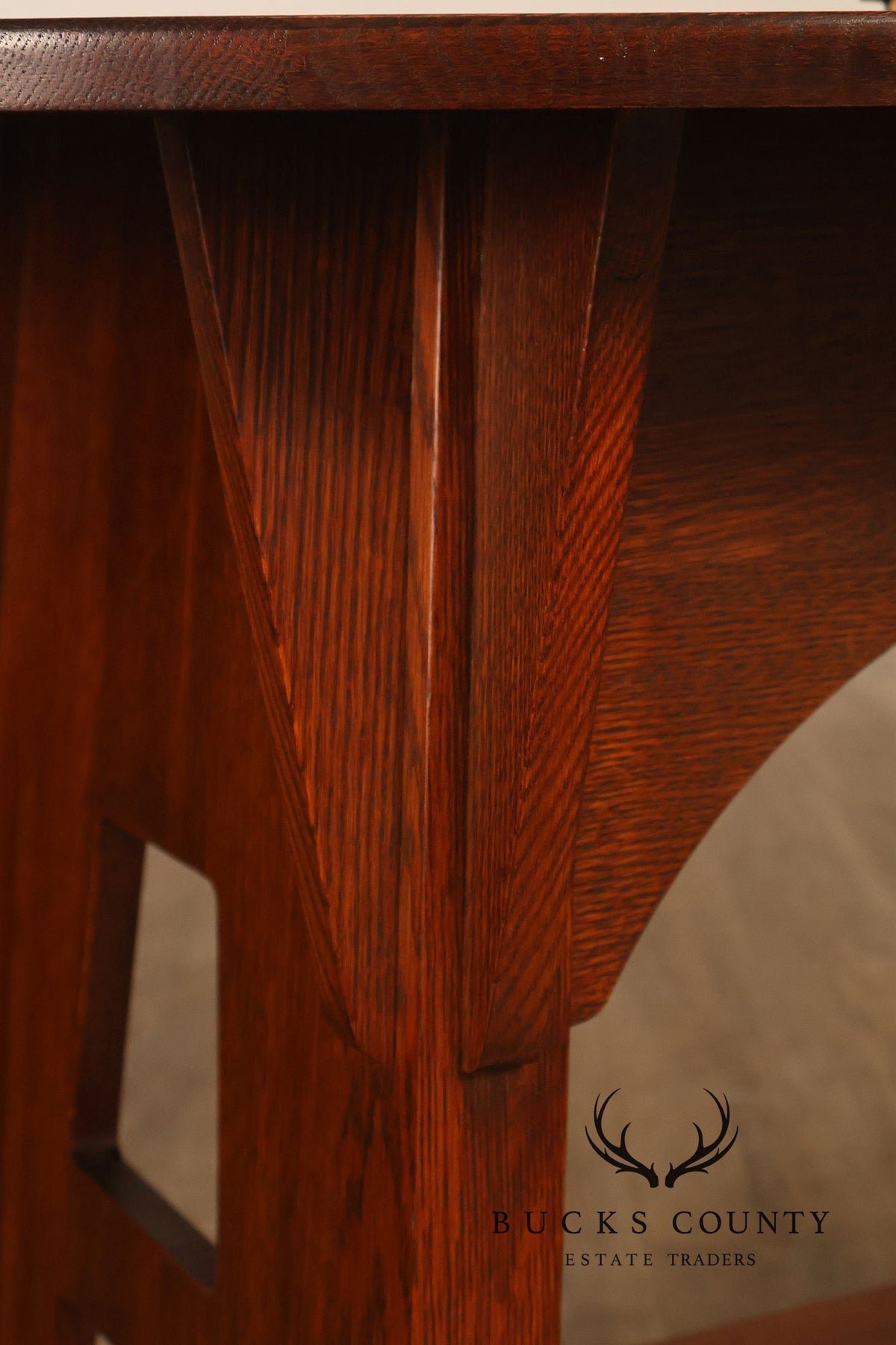 Stickley Mission Collection Oak Limbert Library Table