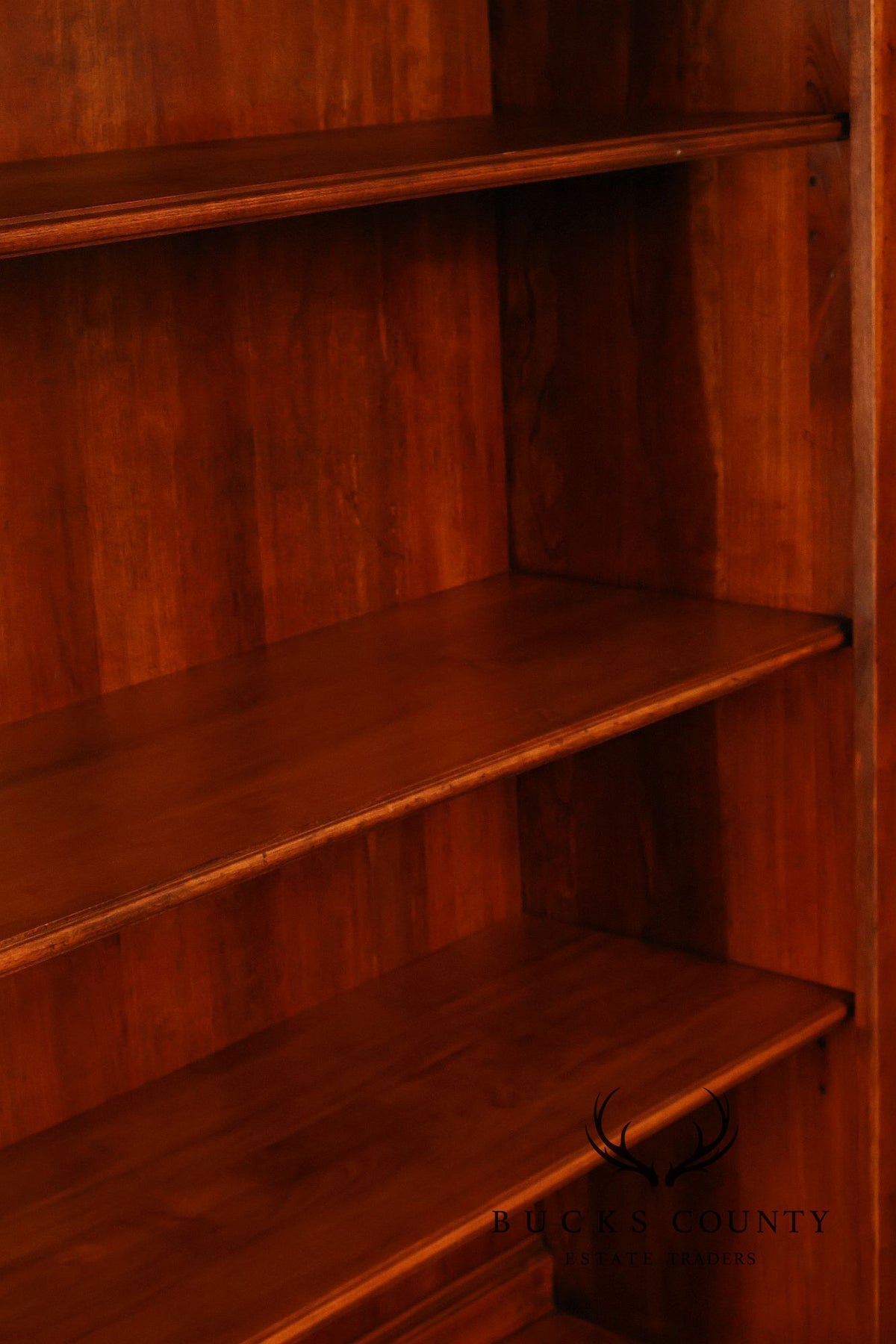 Bob Timberlake For Lexington Cherry Traditional Open Bookcase With Cabinet