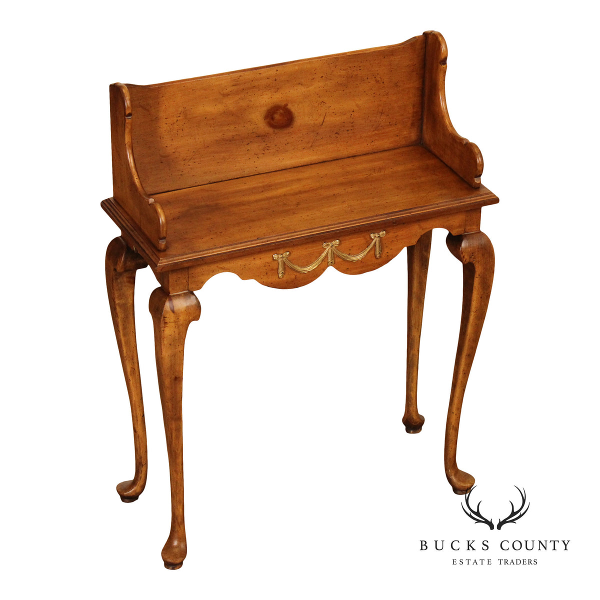 Brandt Queen Anne Style Pine Bookstand Side Table
