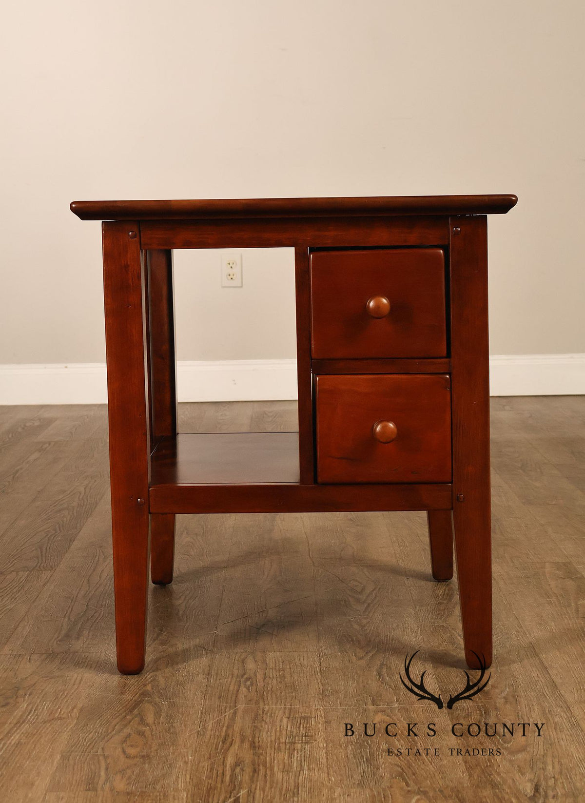 Tell City Chair Company Arts & Crafts Style Cherry Nightstand