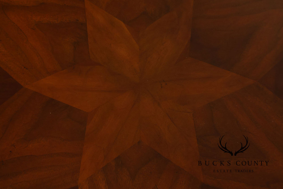 Drexel Heritage 48 Inch Round Starburst Center Table