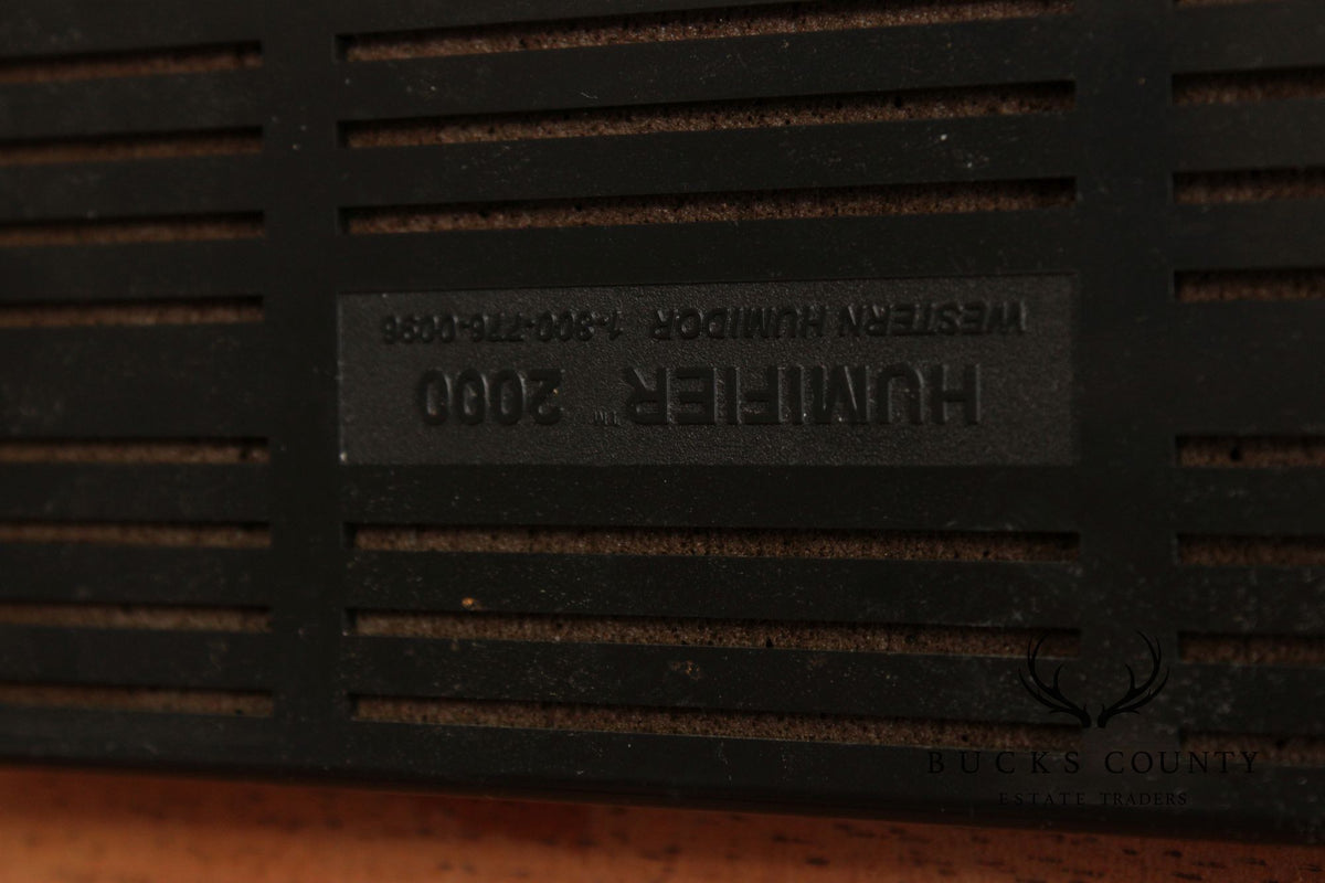 Studio Mixed Wood Desktop Cigar Humidor