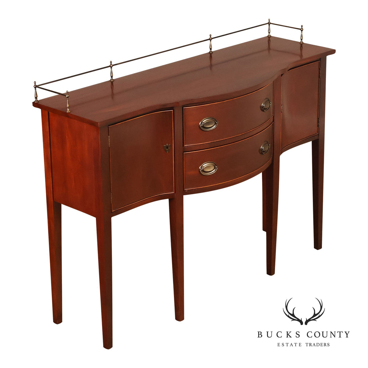 Hitchcock Furniture Hepplewhite Style Mahogany Sideboard