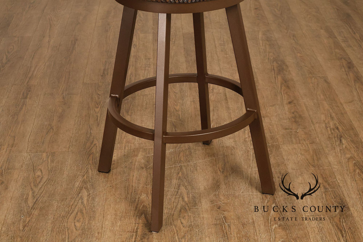 Tempo Industries Set of Four Swivel Backless Bar Stools