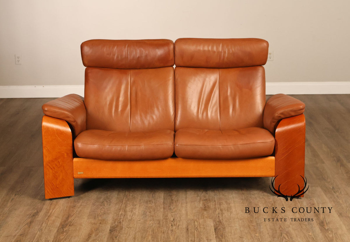 Ekornes Stressless Pegasus Leather Loveseat