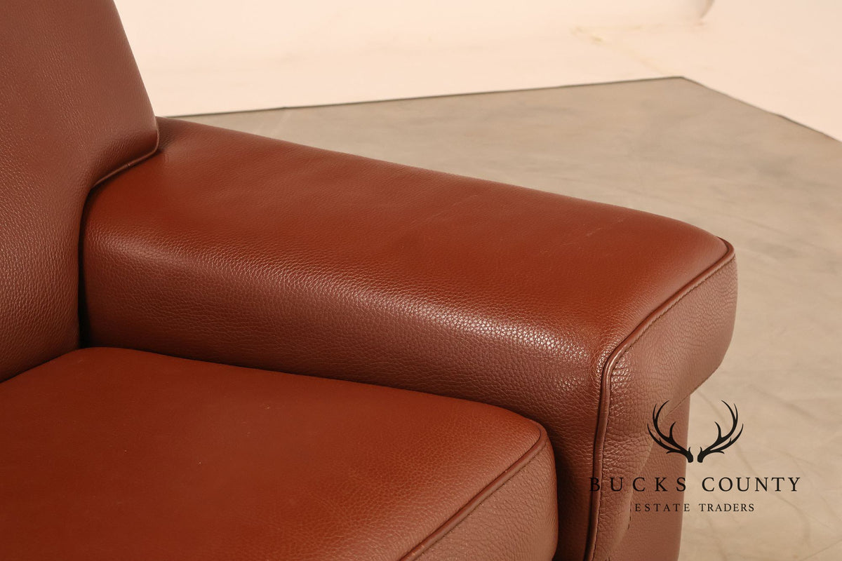 Formenti Italian Leather Loveseat
