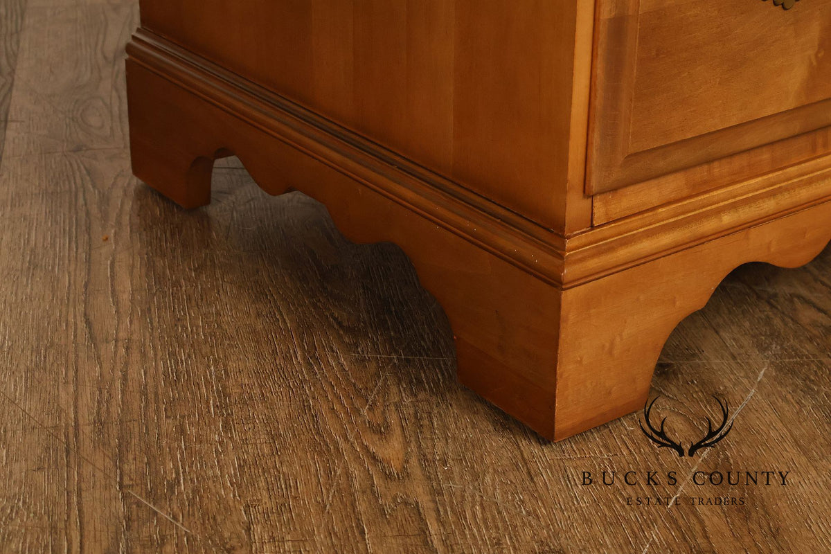Traditional Maple Tall Chest Of Drawers