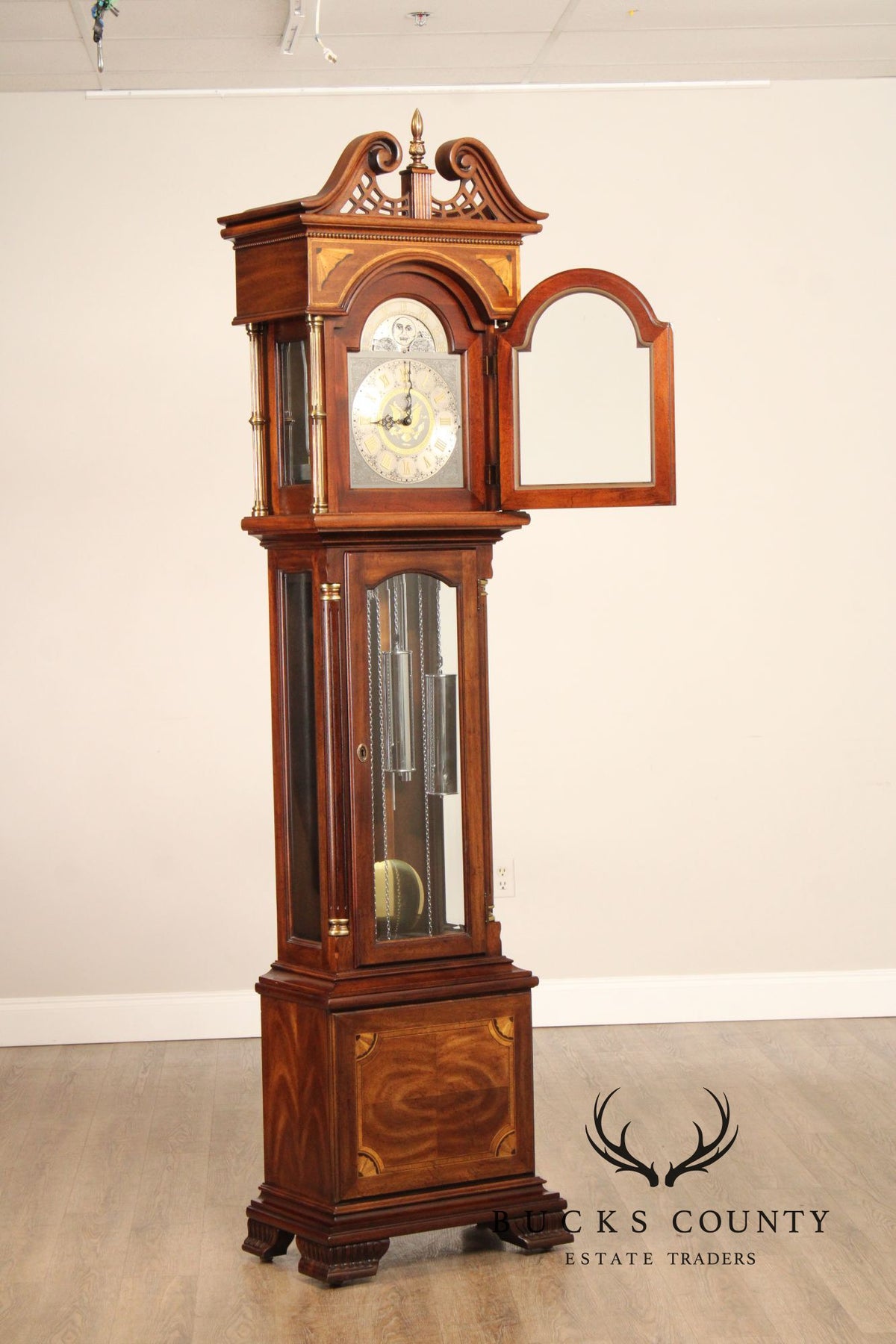 Ridgeway Bicentennial Tall Case Grandfather Clock