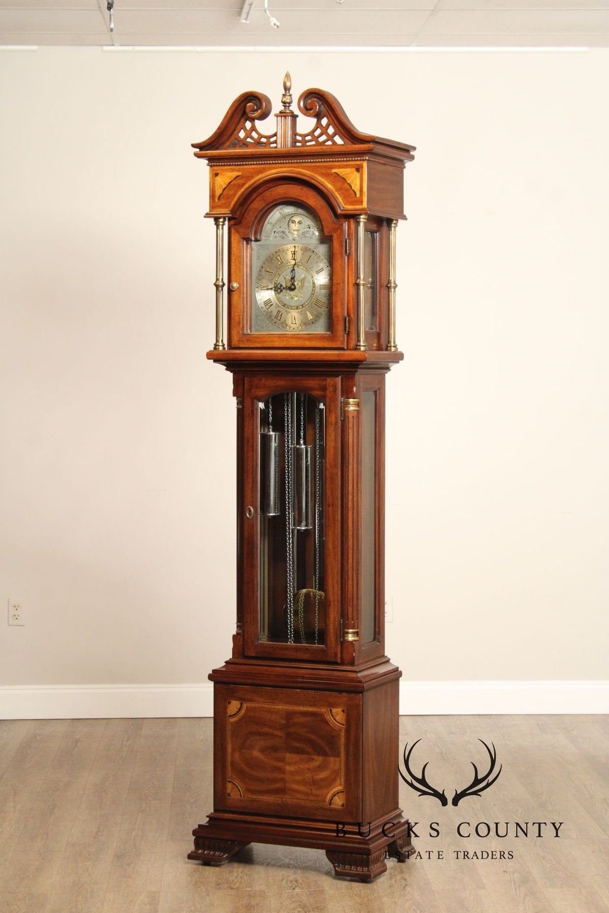 Ridgeway Bicentennial Tall Case Grandfather Clock