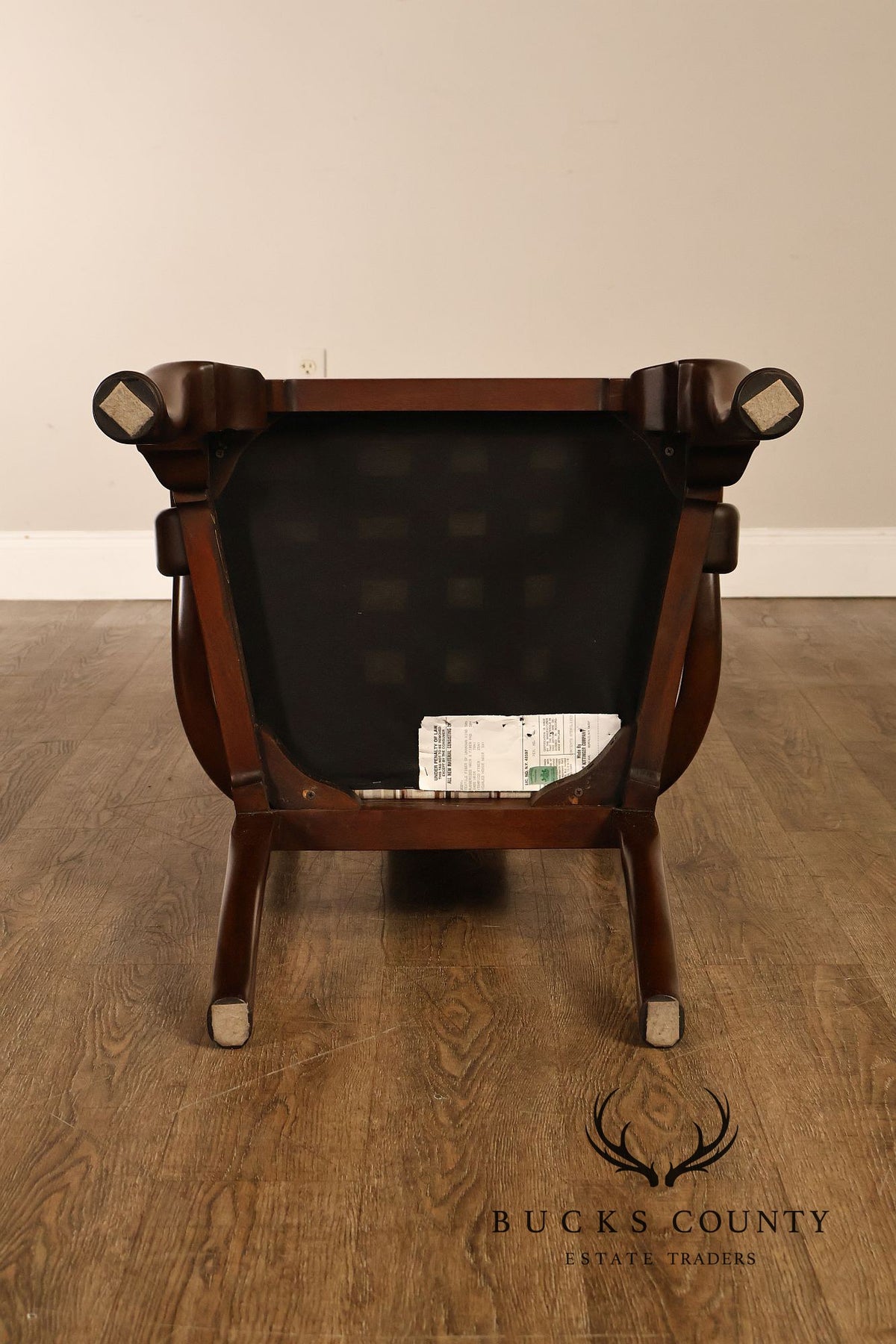 Kittinger Queen Anne Style Set of Six Mahogany Dining Chairs